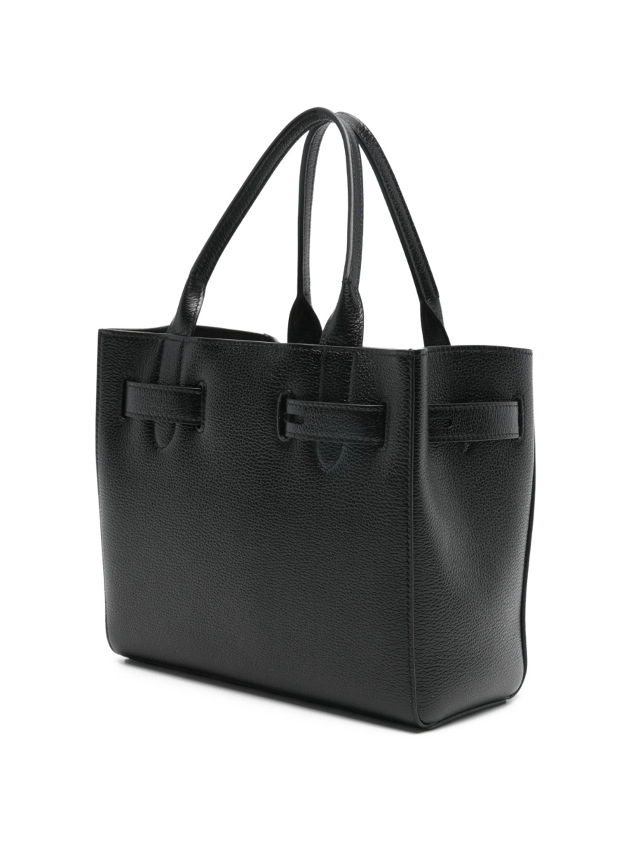 Geanta de mana Tom Ford neagra din alama si piele - Img 3