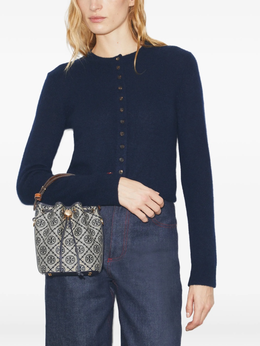 Geanta de mana Tory Burch gri - Img 3