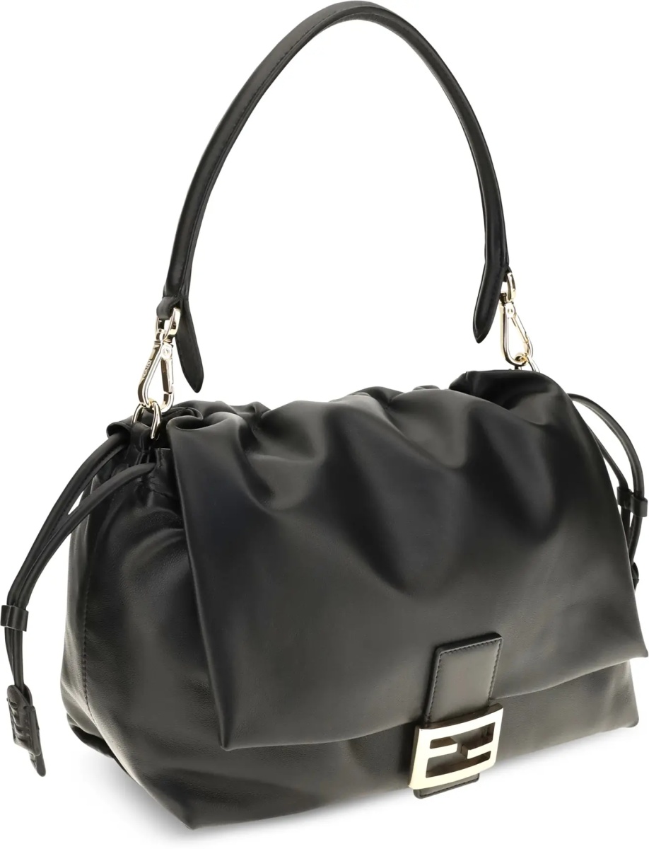 Geanta de umar Baguette Soft nappa leather Shoulder Bag - Img 2
