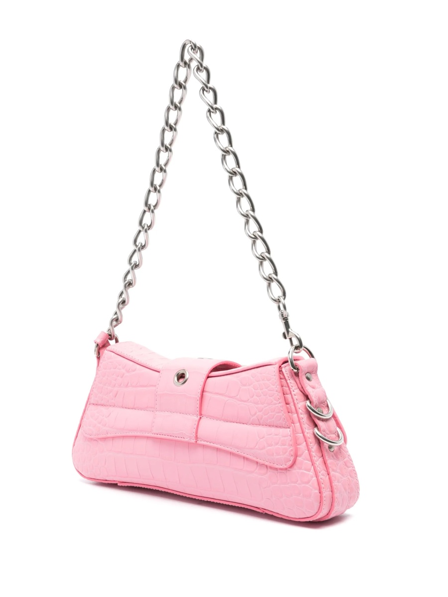 Geanta de umar Balenciaga roz din piele - Img 3
