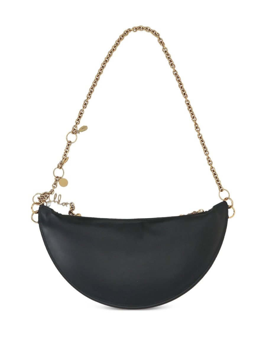 Geanta de umar Chloe neagra din piele - Img 3