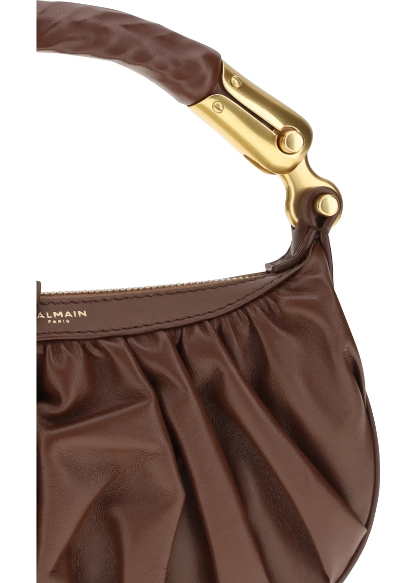 Geanta de umar Ébène mini Bag in calfskin leather - Img 4