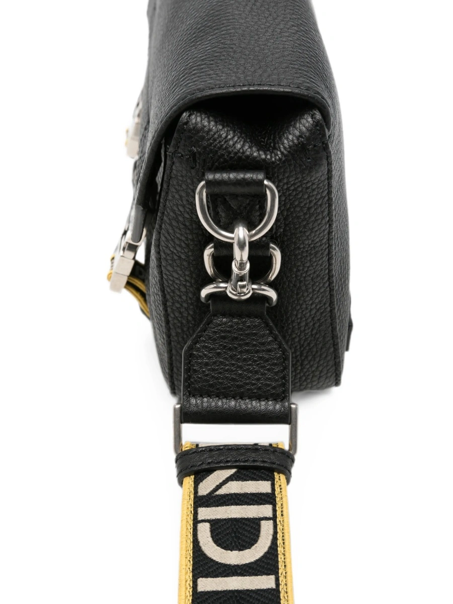 Geanta de umar Fendi neagra din piele - Img 4