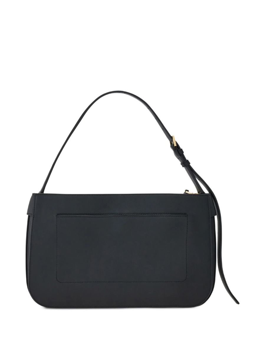 Geanta de umar Ferragamo neagra din piele - Img 4
