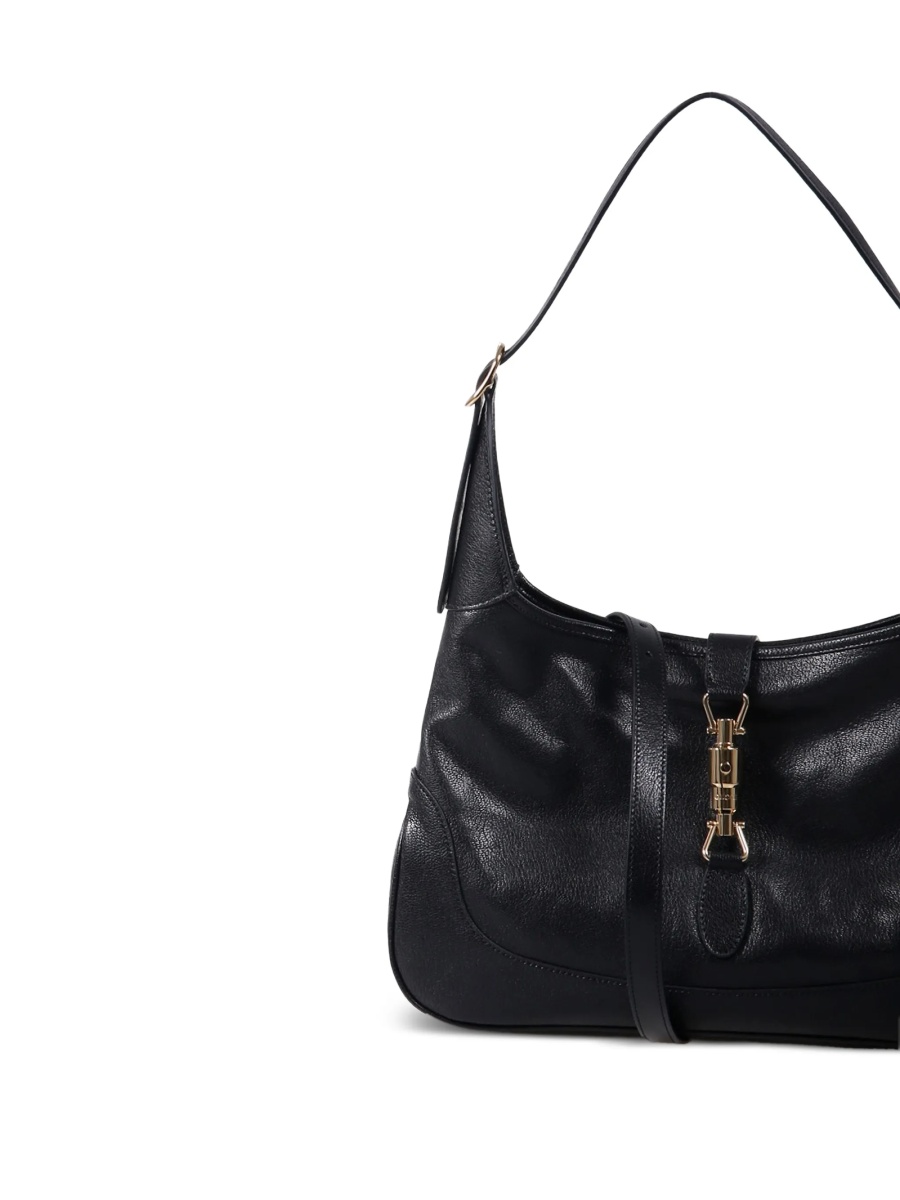 Geanta de umar Gucci neagra din piele - Img 4