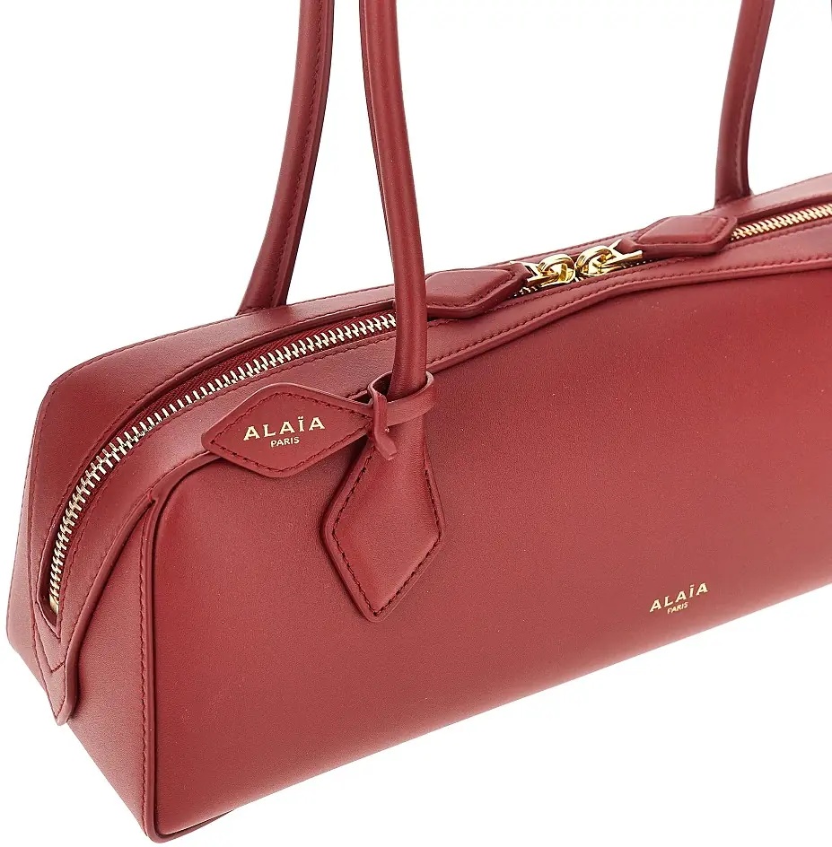 Geanta de umar Leather medium 'Le Teckel' bag - Img 4