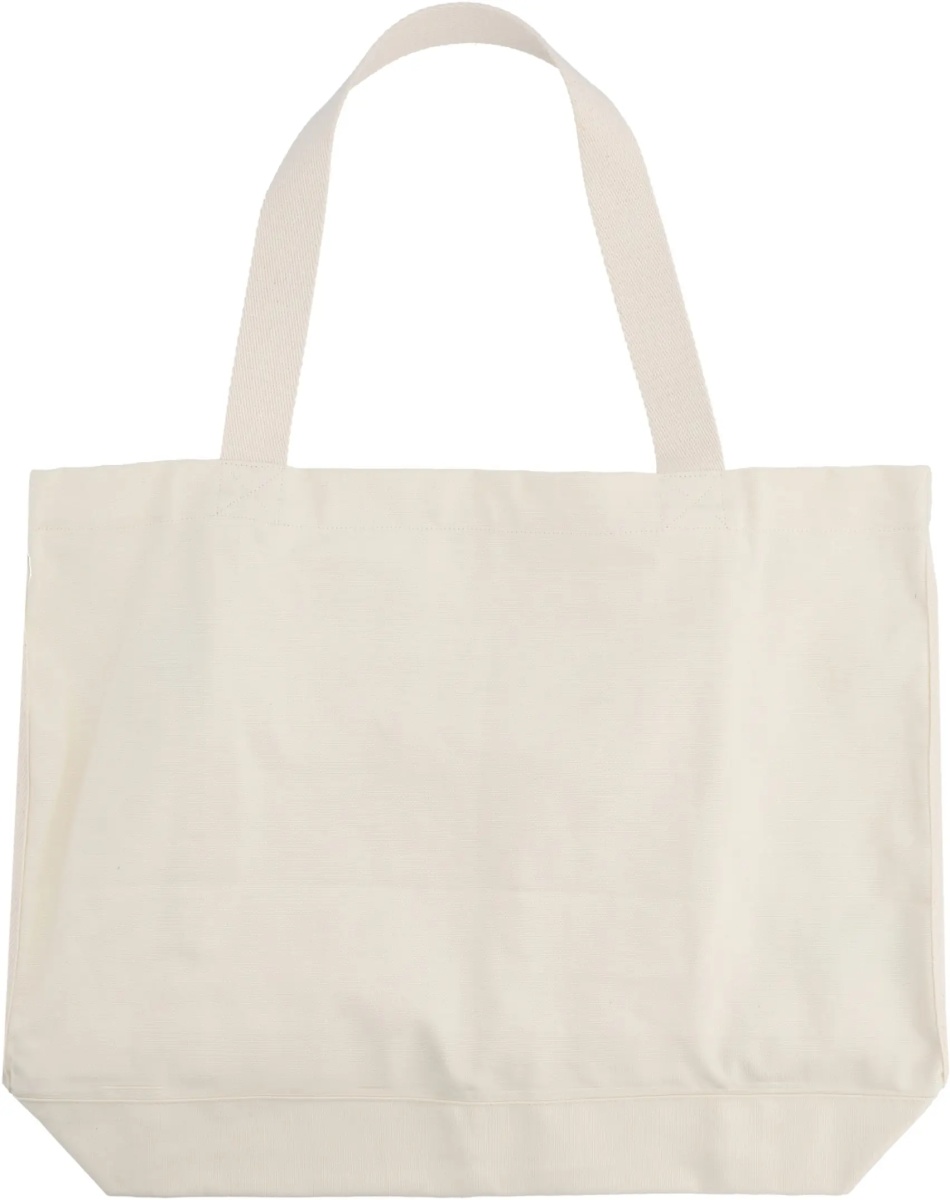 Geanta de umar MAISON KITSUNÉ Borsa Tote Con Scritta - Img 3