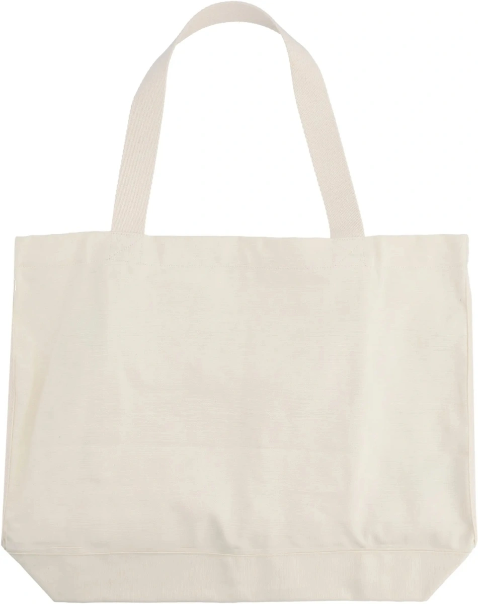 Geanta de umar MAISON KITSUNÉ Borsa Tote Con Scritta - Img 3