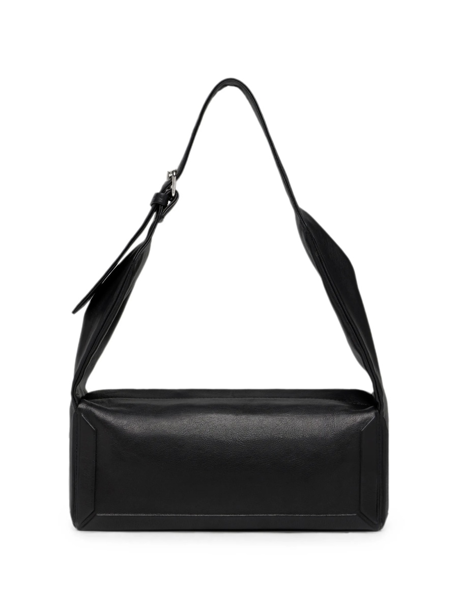 Geanta de umar Maison Margiela neagra din piele - Img 3