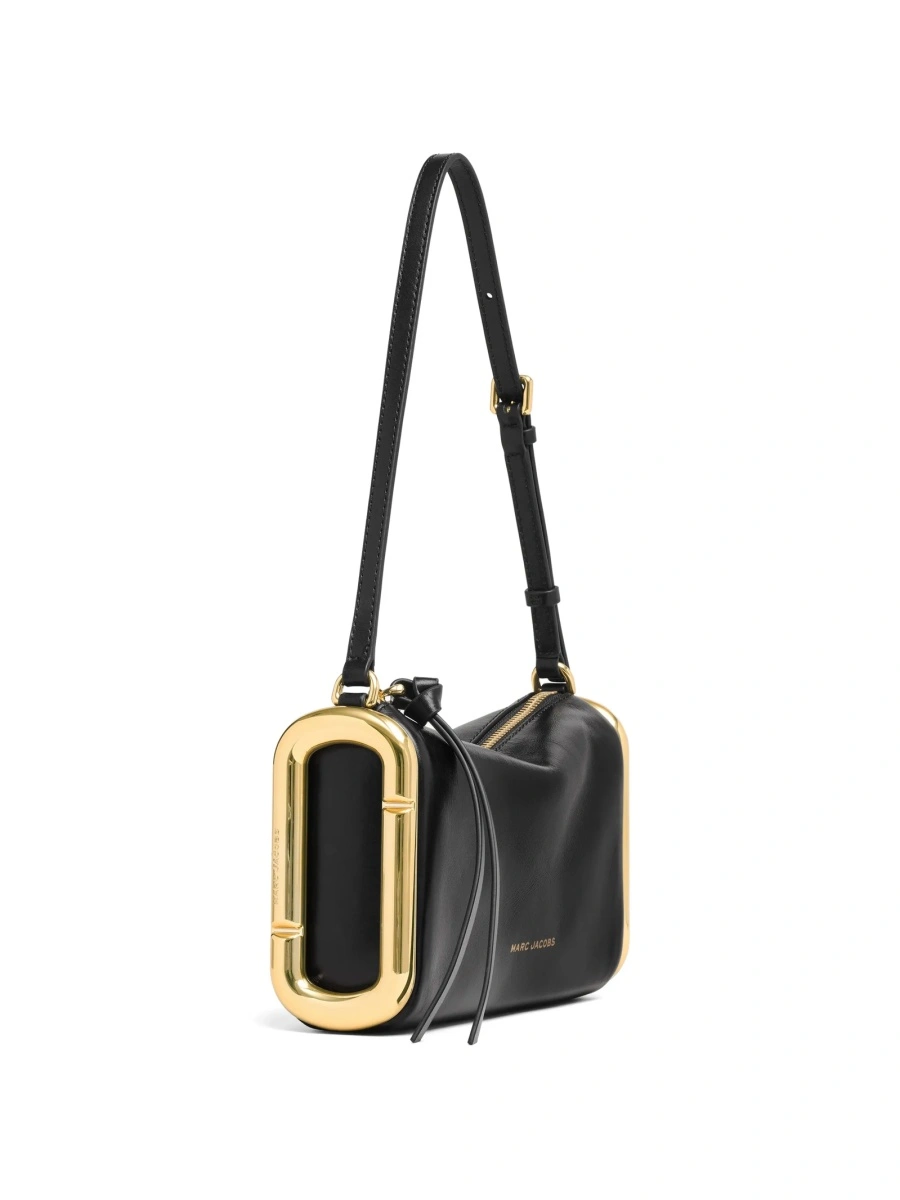 Geanta de umar Marc Jacobs neagra din piele - Img 4