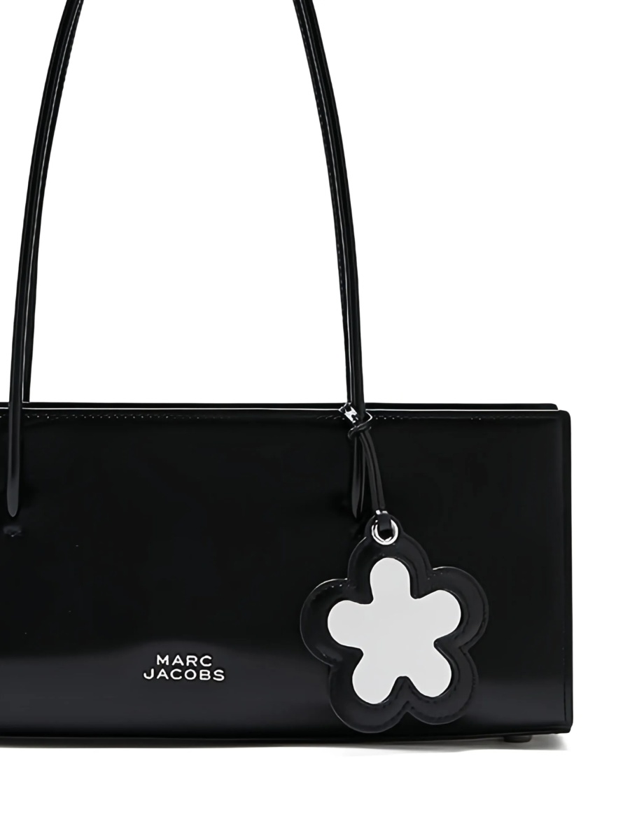 Geanta de umar Marc Jacobs neagra din poliuretan - Img 2