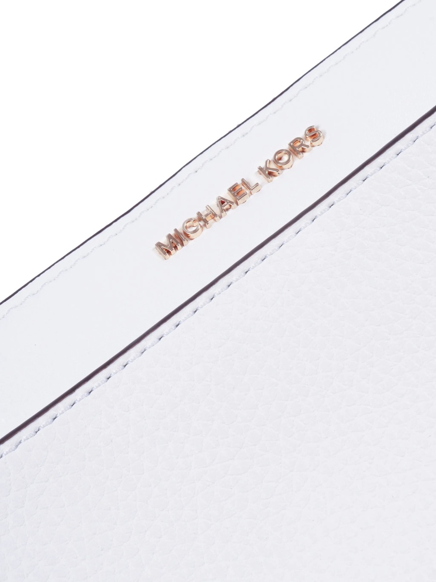 Geanta de umar Michael Kors alba din piele - Img 3