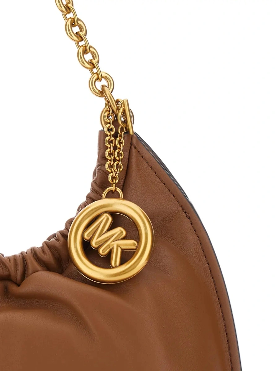 Geanta de umar Michael Kors maro din piele 'Indie Small' - Img 3