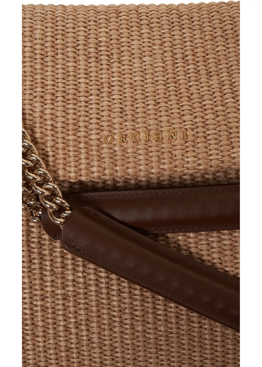 Geanta de umar Raffia shoulder bag - Img 5