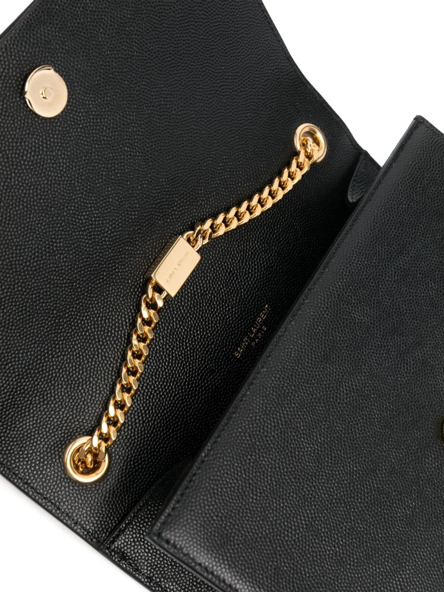 Geanta de umar Saint Laurent Kate neagra din piele - Img 5