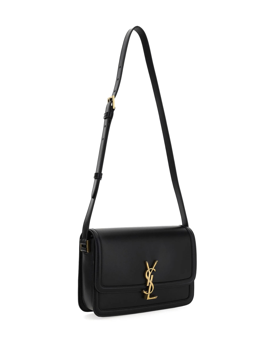 Geanta de umar Saint Laurent neagra din piele - Img 3