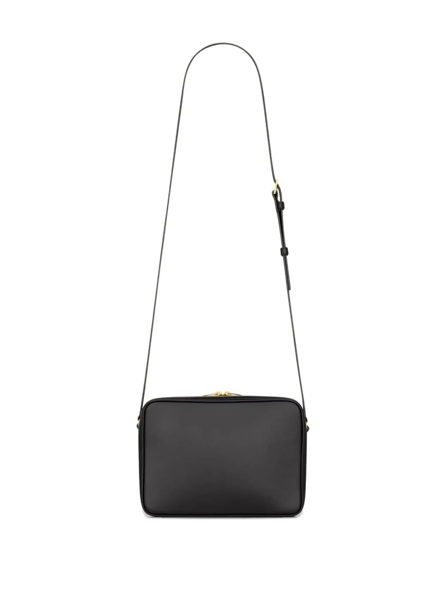 Geanta de umar Saint Laurent neagra din piele - Img 5