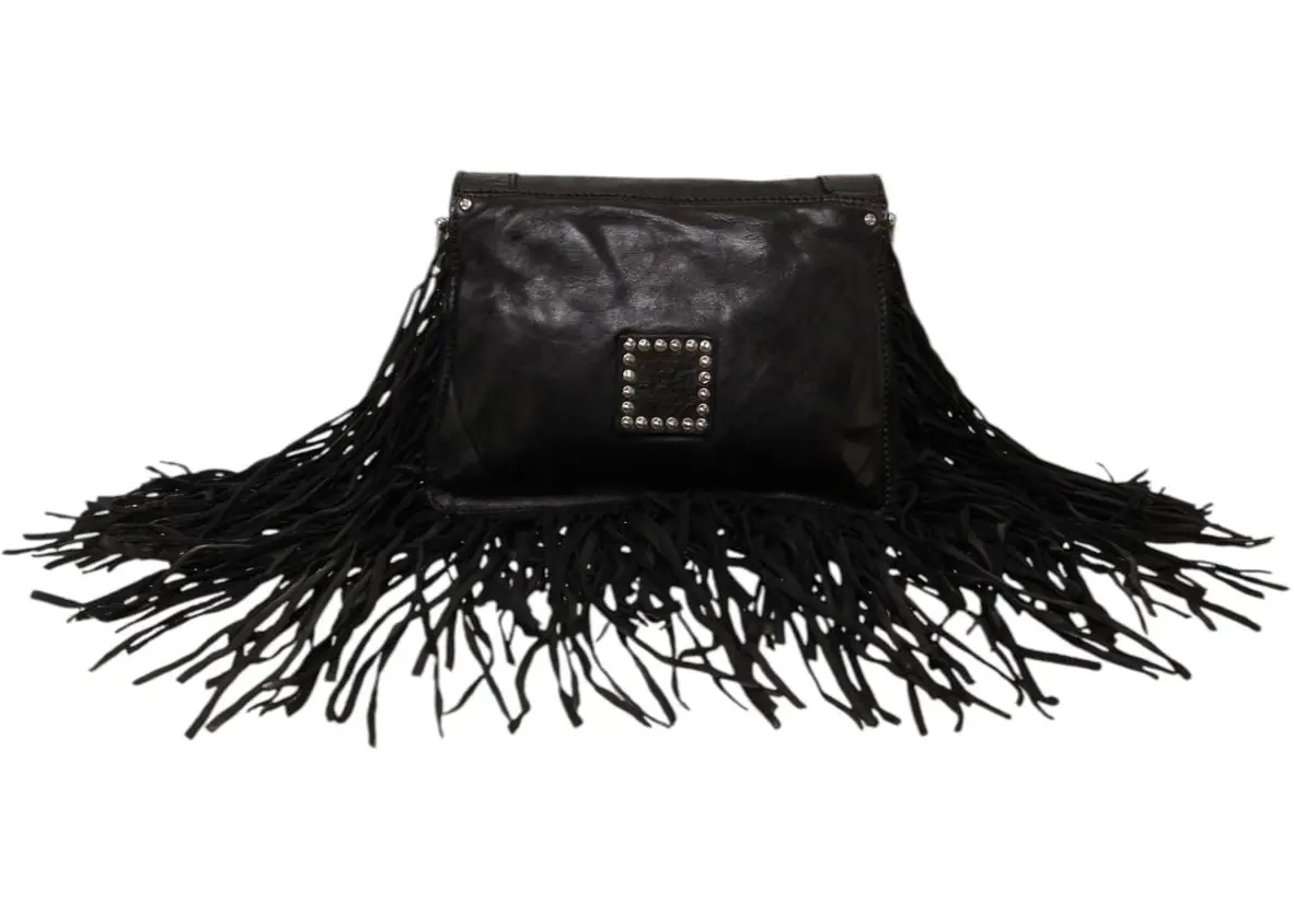 Geanta de umar Shoulder bag with fringe details - Img 3