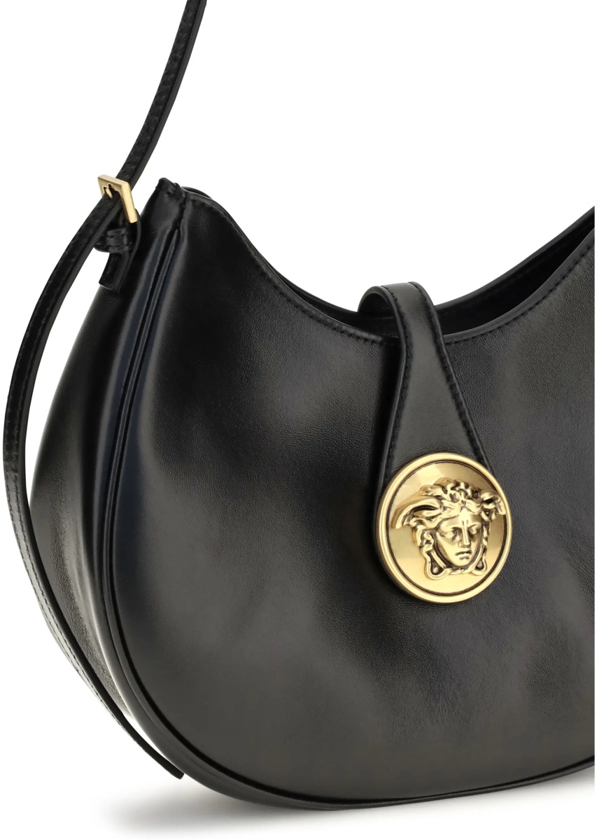 Geanta de umar Small Emblème Hobo lambskin Shoulder Bag - Img 4