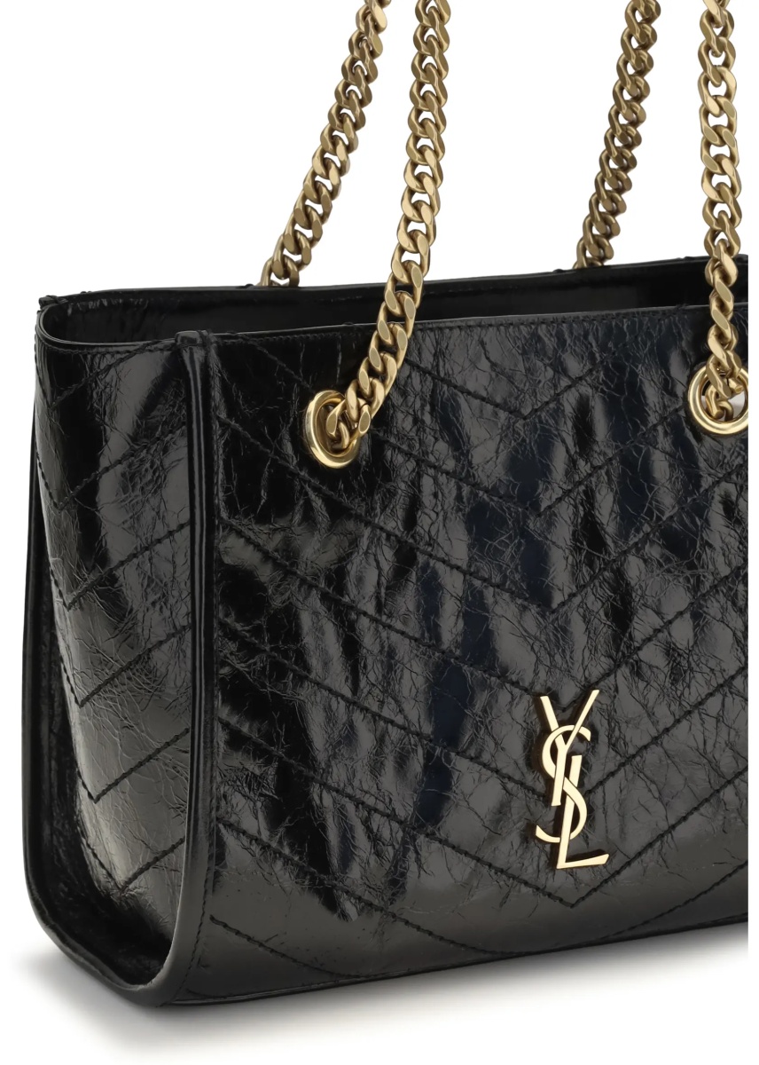 Geanta de umar Small Niki leather Tote Bag - Img 4