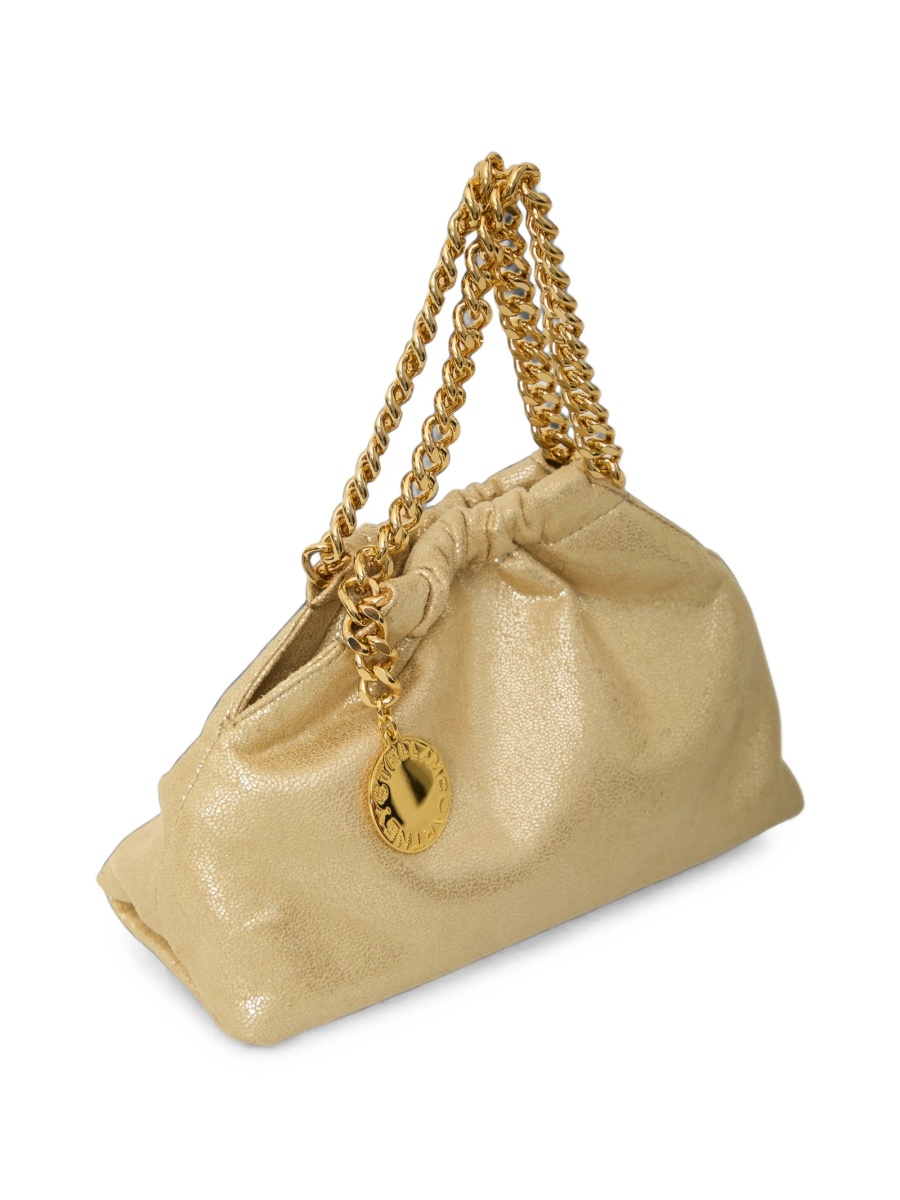 Geanta de umar Stella McCartney falabella aurie din polyester - Img 3