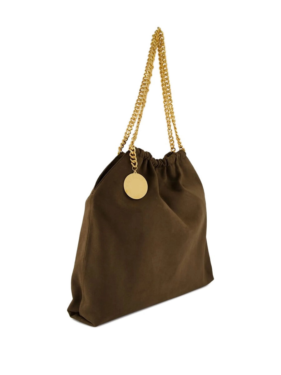 Geanta de umar Stella McCartney falabella maro din poliamida si polyester - Img 3
