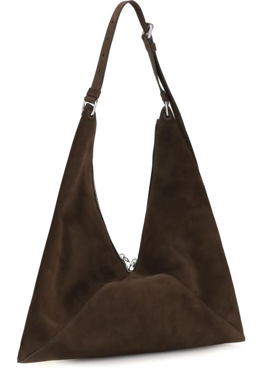 Geanta de umar Suede Hobo Tote Bag - Img 3