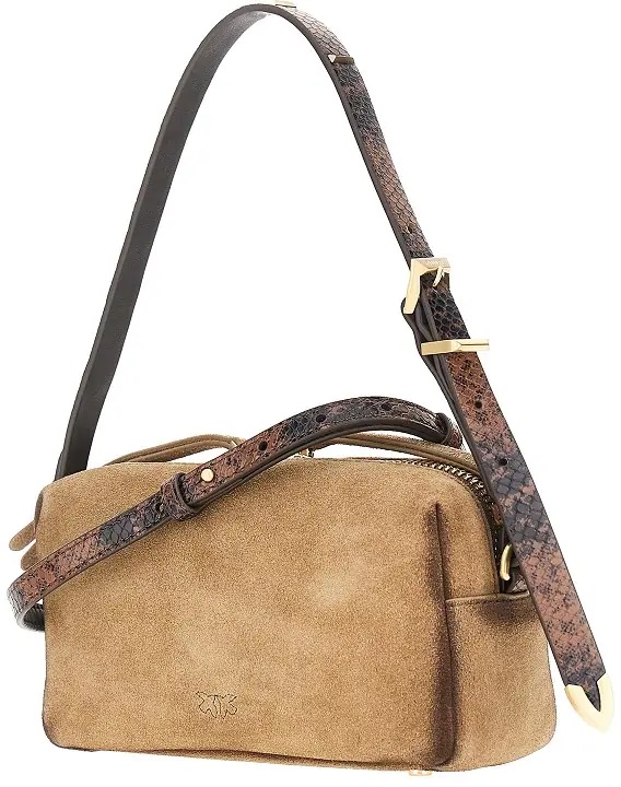 Geanta de umar Suede leather Mini crossbody bag - Img 2