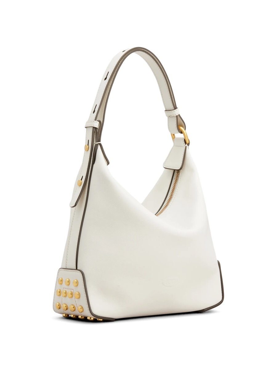 Geanta de umar TOD'S alba din material textil - Img 2