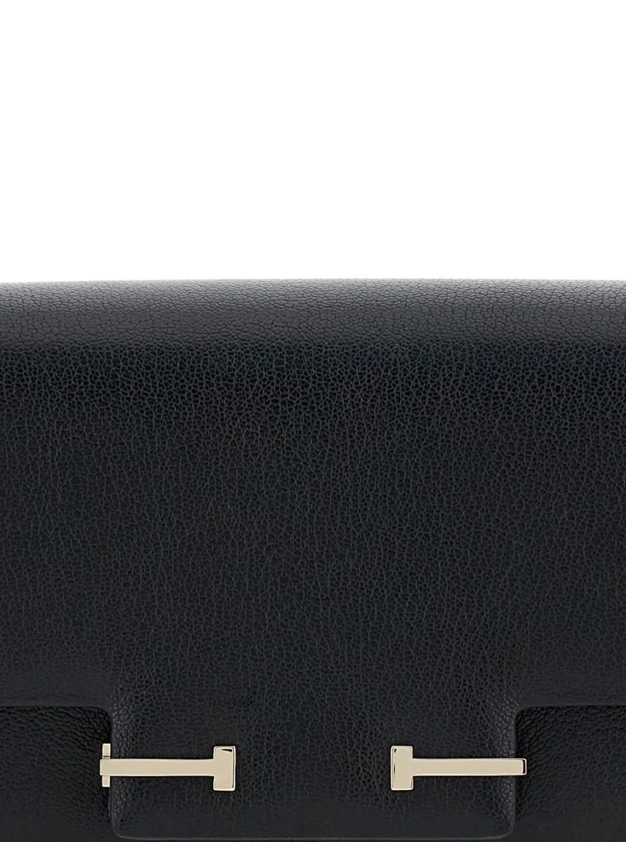 Geanta de umar Tom Ford neagra din piele - Img 3