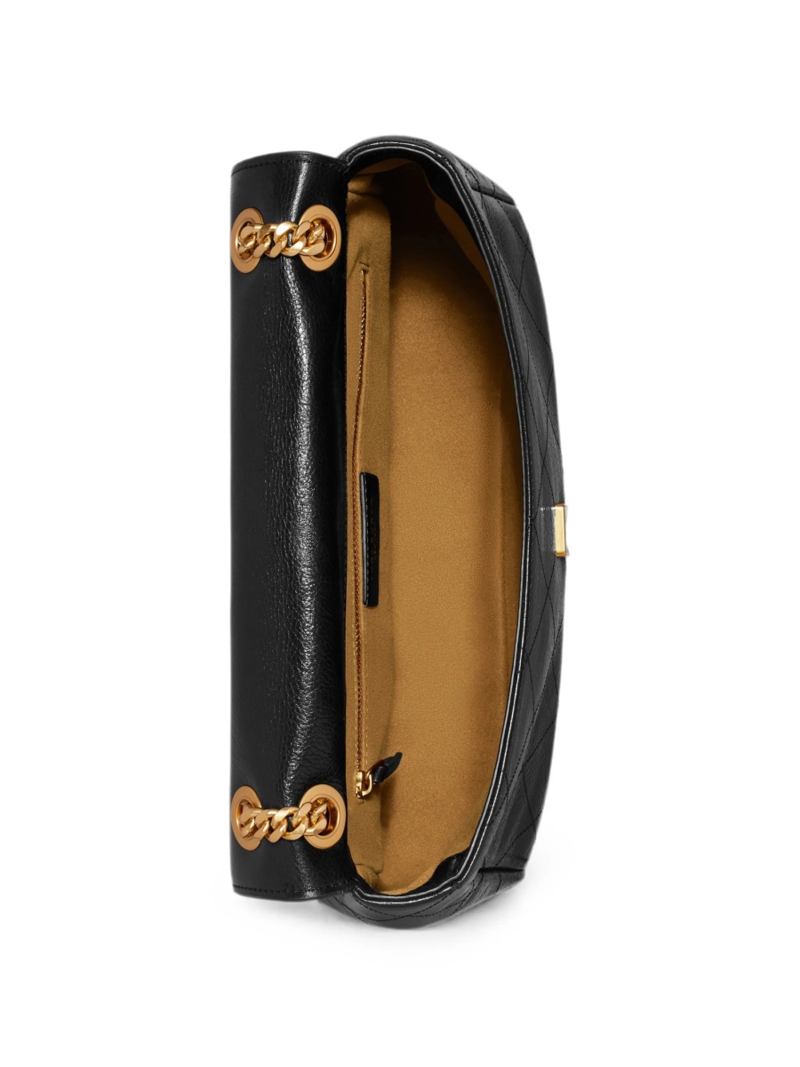 Geanta de umar Tory Burch neagra din piele - Img 5