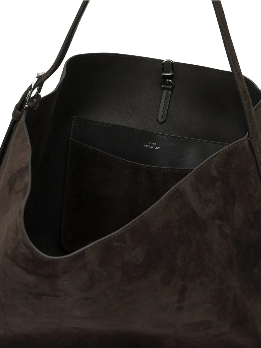 Geanta de umar TOTÊME Borsa a spalla media in suede - Img 5