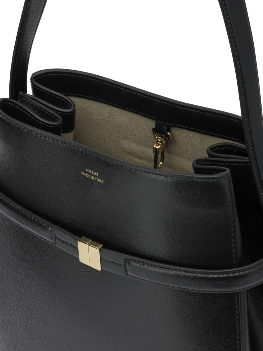 Geanta de umar TOTÊME Small leather shoulder bag - Img 5