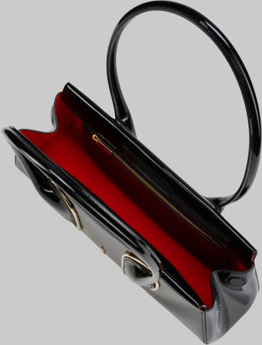 Geanta de umar Venus Bag In Patent Leather - Img 4