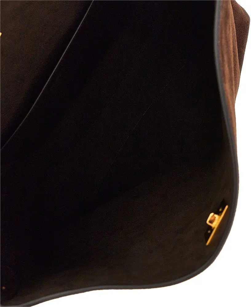 Geanta de umar 'Vittoria' suede leather big bag - Img 3