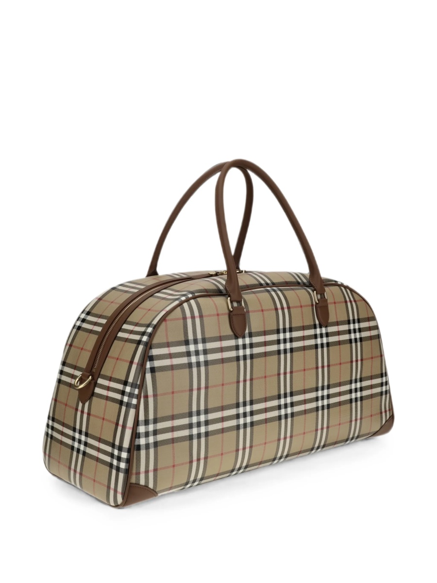 Geanta de voiaj Burberry neutra din bumbac - Img 2