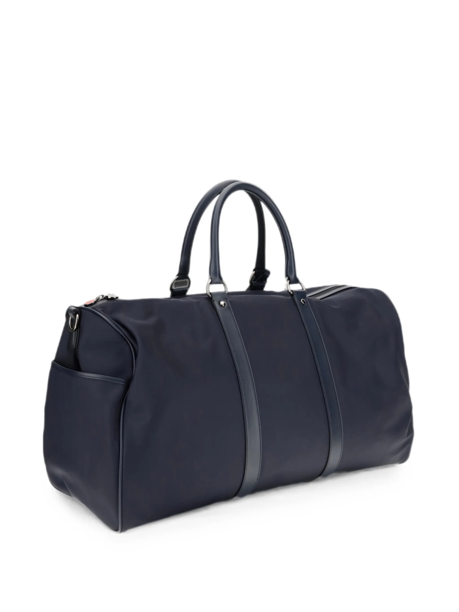 Geanta de voiaj KITON albastra din nylon - Img 3