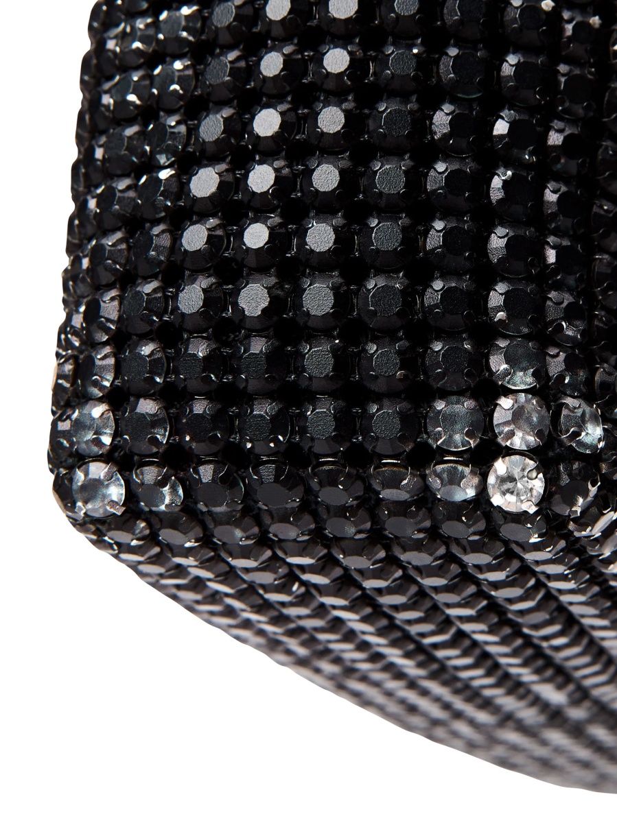 Geanta mini Alexander Wang neagra din piele si sticla - Img 5