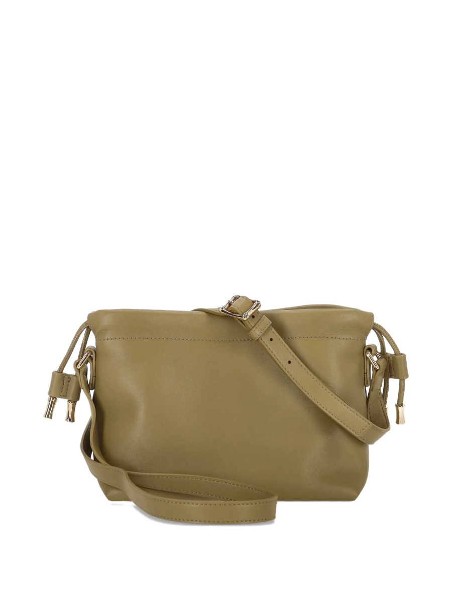Geanta tip postas A.P.C. verde din poliuretan si polyester - Img 2