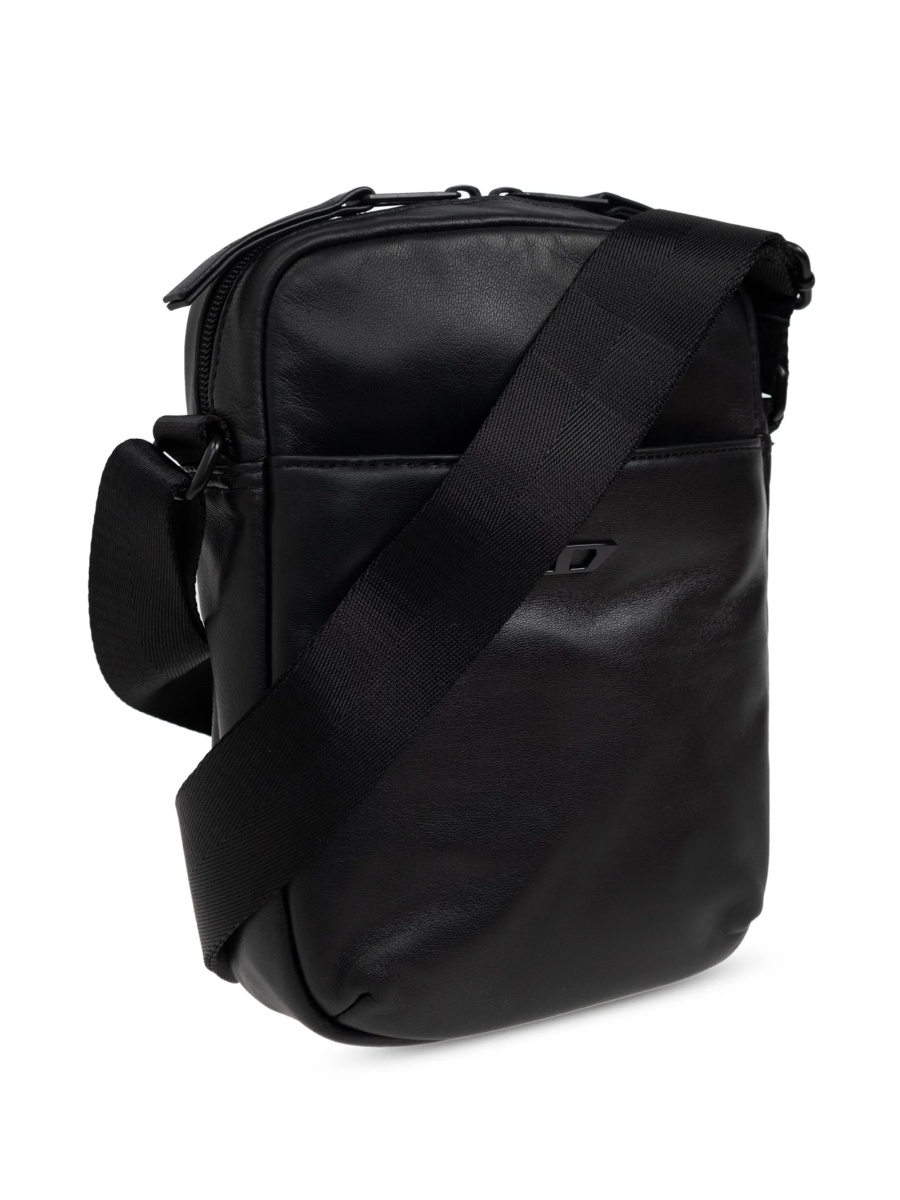 Geanta tip postas Diesel neagra din pvn - Img 4