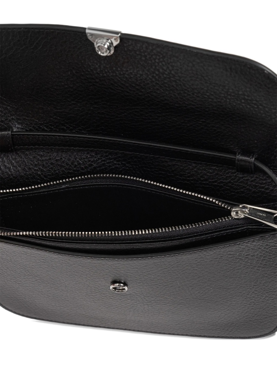 Geanta tip postas LEMAIRE neagra din piele - Img 5