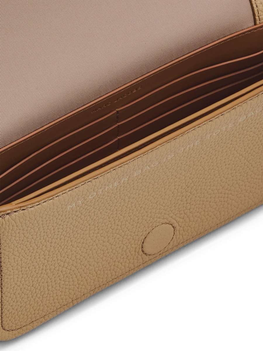 Geanta tip postas Marc Jacobs maro din piele - Img 5