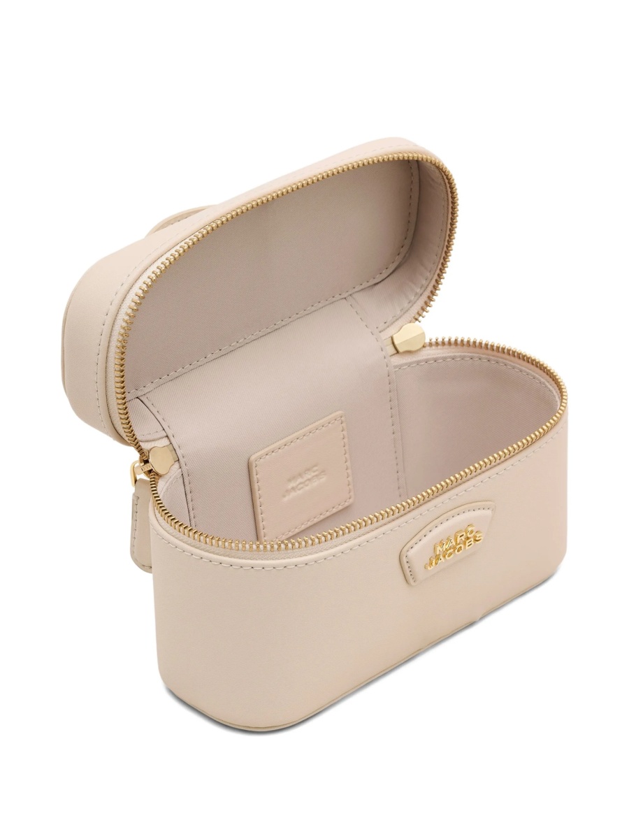 Geanta tip postas Marc Jacobs neutra din piele - Img 5