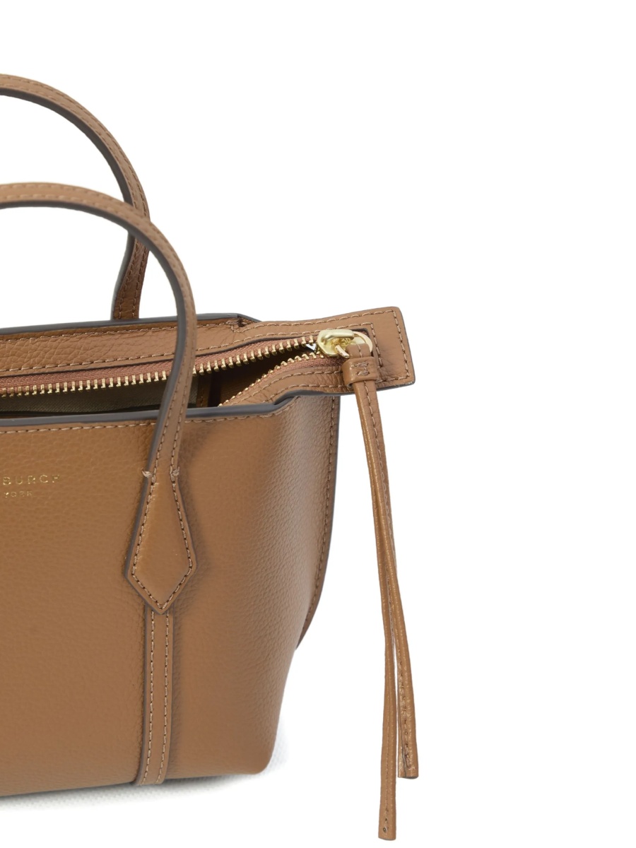Geanta tip postas Tory Burch maro din piele - Img 4