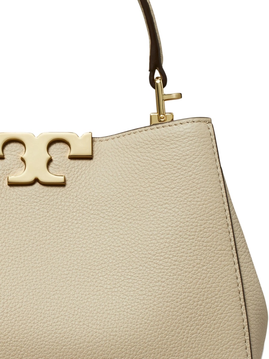 Geanta tip postas Tory Burch neutra din piele - Img 4
