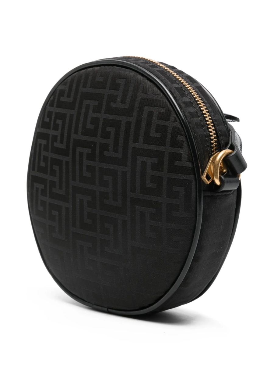 Genti Balmain negre din poliamida si bumbac - Img 2