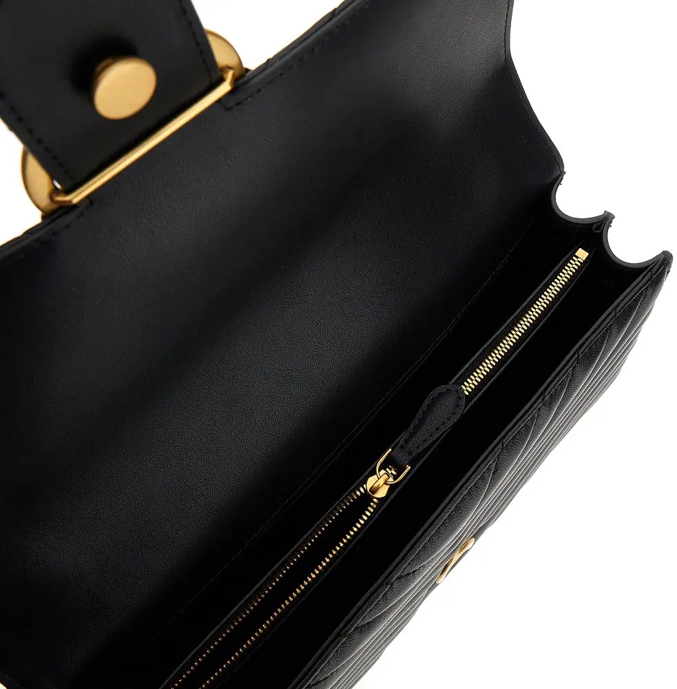 Genti Chevron leather 'Love One Classic' bag - Img 3