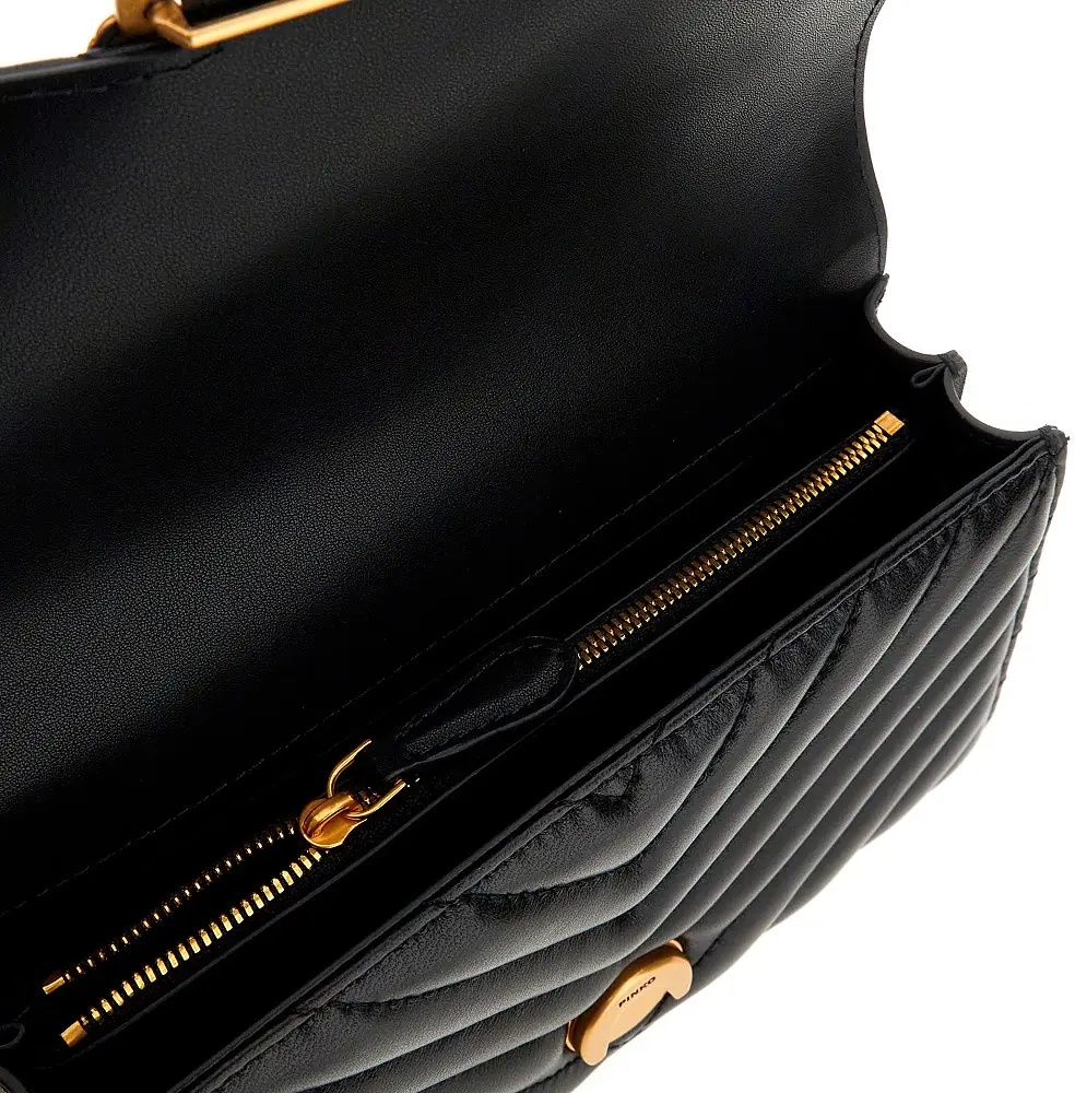 Genti Chevron leather Mini Love One bag - Img 3