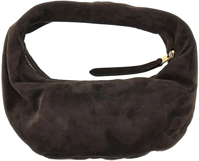 Genti 'Olivia' suede leather mini bag - Img 2