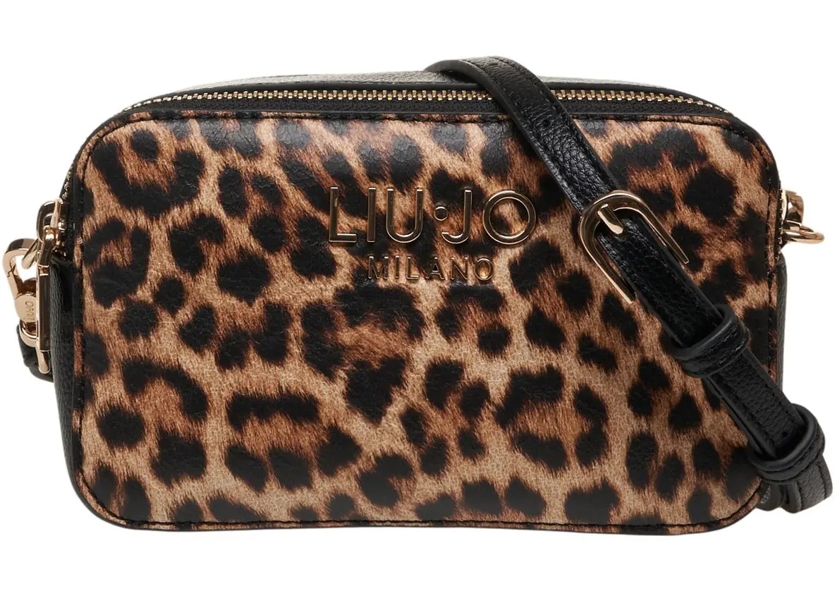 Genti Shoulder bag with animal print - Img 4